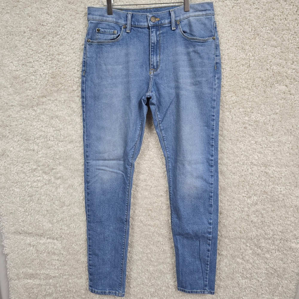Mott & Bow Skinny Benson Jeans Mens 31x32 Blue‎ Denim Medium Wash